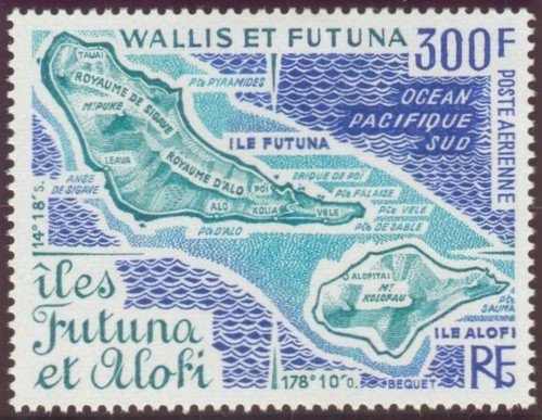 Timbre wallis futuna - wallis,