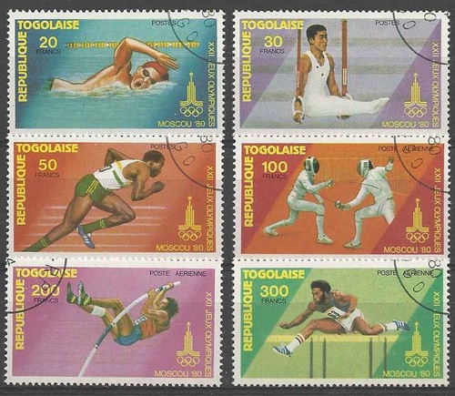 Timbres sports togo 978 80 - timbres, 978/80
