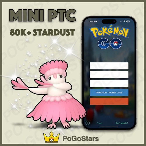 Pokémon ptc shiny pa u - go, pa'u