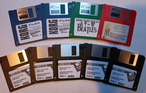 Floppy disk korg pa80 - korg,