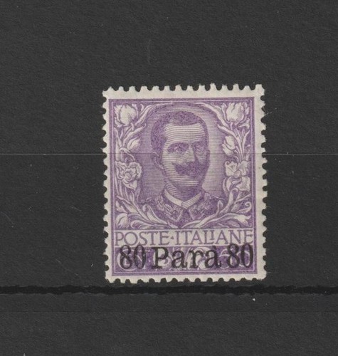 Levante albania 1907 80pa - -,