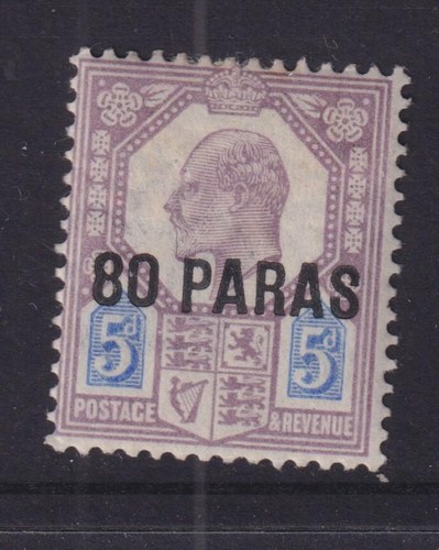British levant 1902 kevii - british,